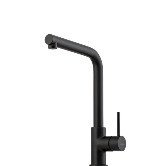 Venice Pull Out Right Angle Mixer Matte Black