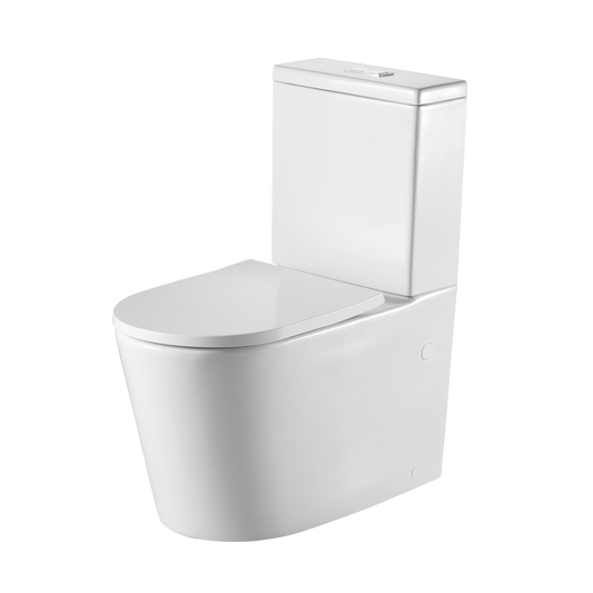 Vienna Back To Wall Toilet Suite White