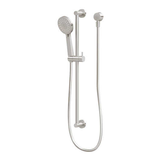 Vivid Slimline Rail Shower Brushed Nickel