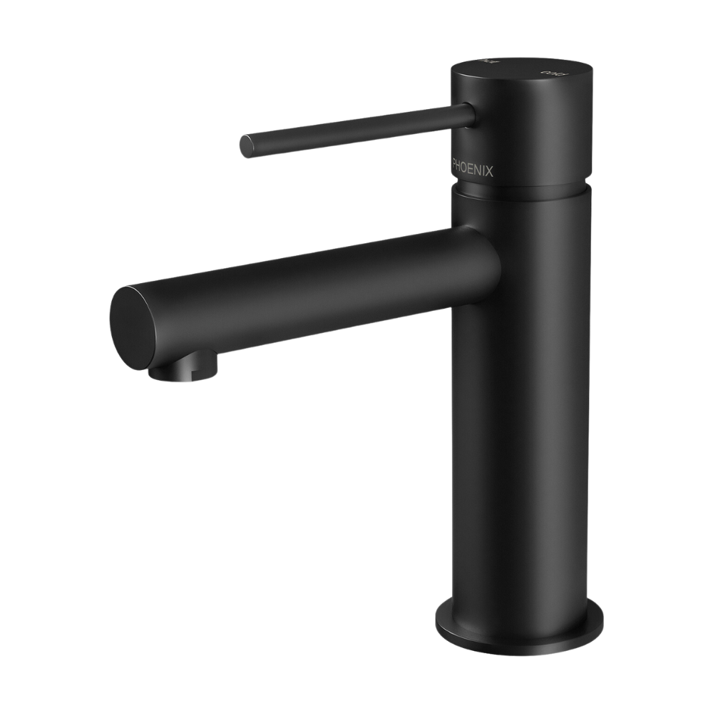 Vivid Slimline Basin Mixer Matte Black