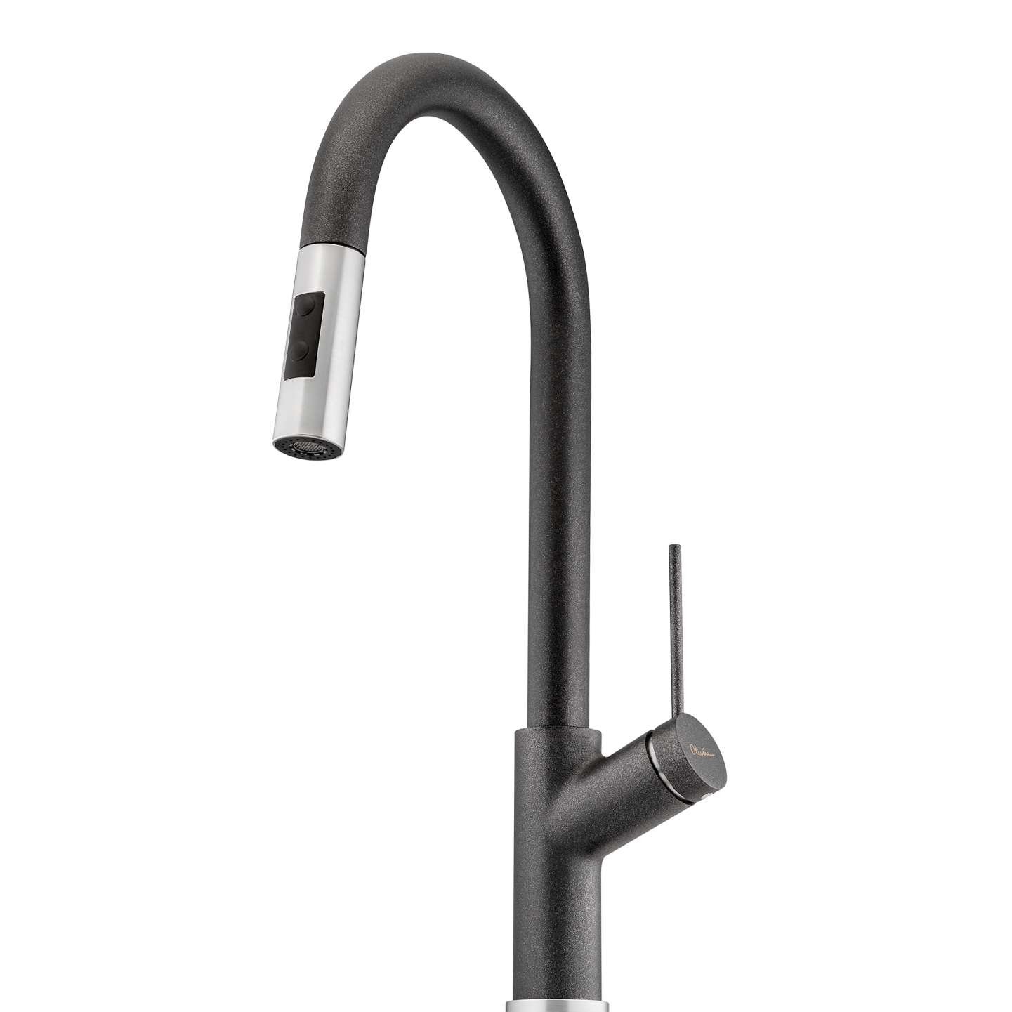 Vilo Pull Out Spray Mixer Black Granite