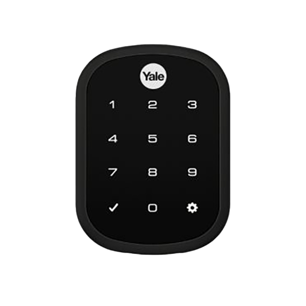 Yale Assure SL Electronic Digital Deadbolt Matte Black with Home Module