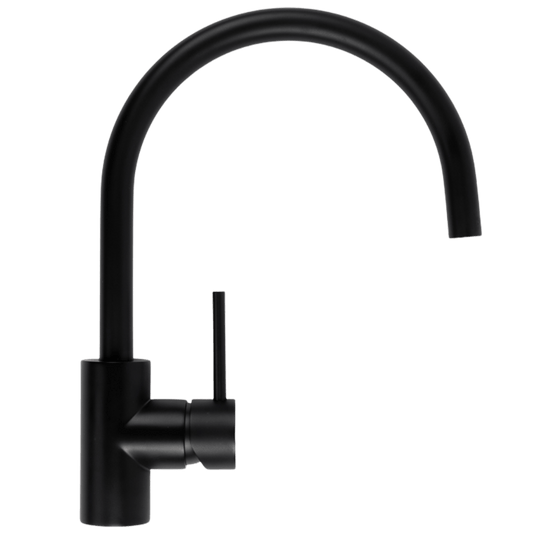 Ashanti Matte Black Gooseneck Mixer