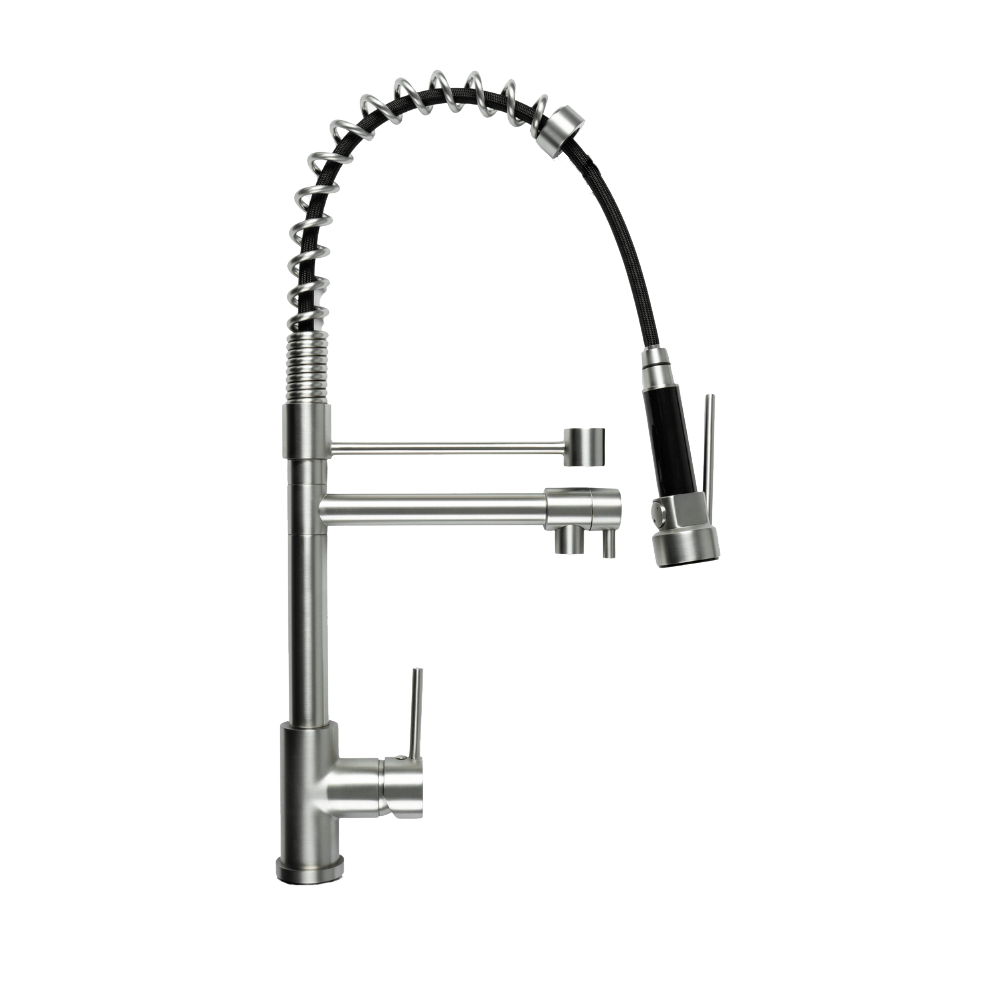 Buildmat Kitchen Mixer Cleo Pull Down Dual Spray Mixer