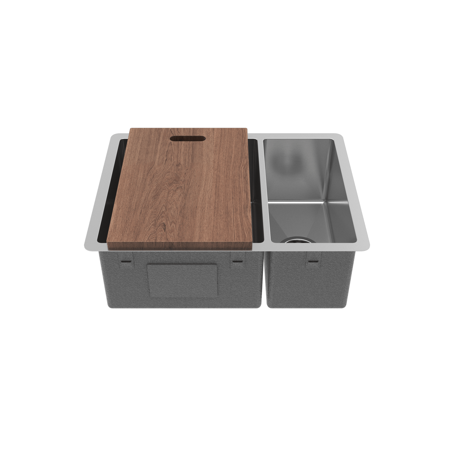 Buildmat Sink Stainless Steel Clara 595x450 Single & Mini Bowl Sink