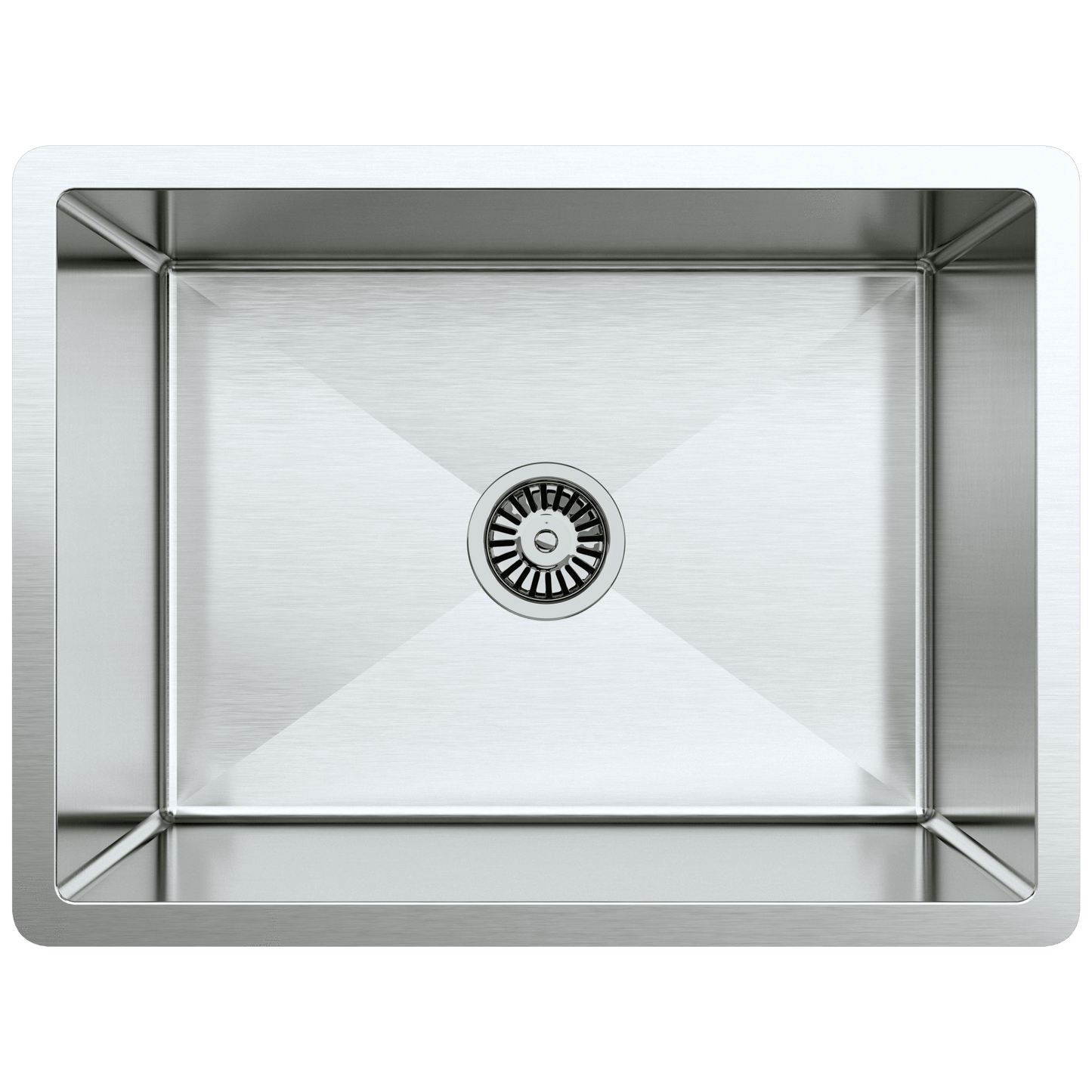 Buildmat Sink Stainless Steel Willow 600x450 Medium Single Bowl Sink